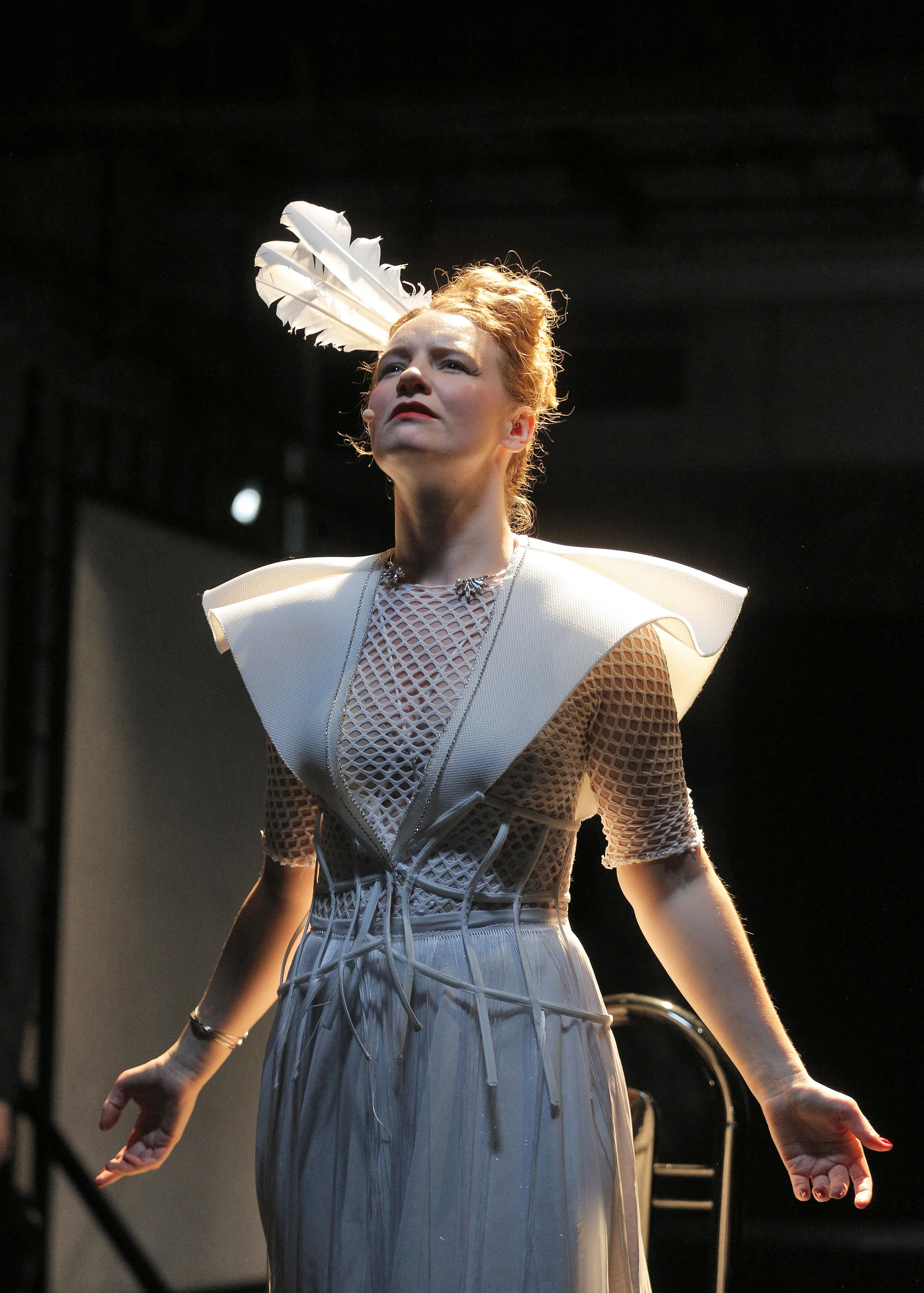 As Mrs. X.E. in Du Yun/Royce Vavrek's Angel's Bone, Prototype Festival 2016