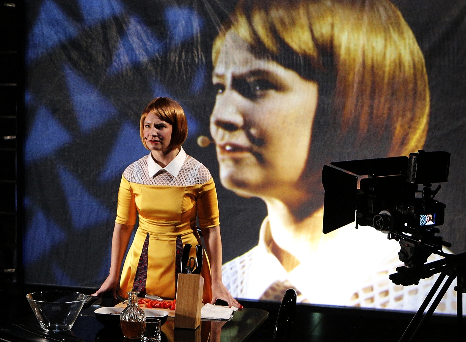 As Mrs. X.E. in Du Yun/Royce Vavrek's Angel's Bone, Prototype Festival 2016