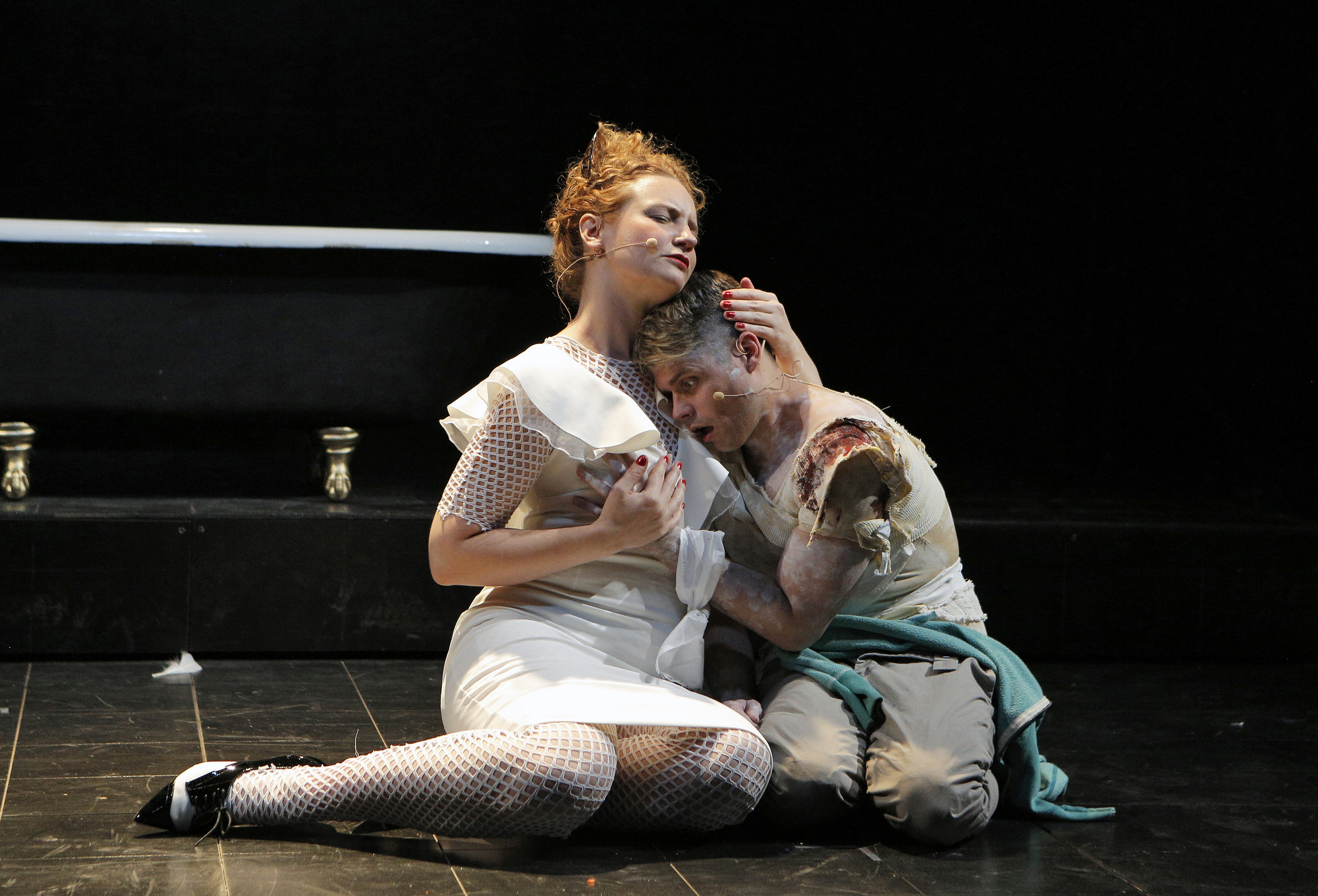 As Mrs. X.E. in Du Yun/Royce Vavrek's Angel's Bone, with Kyle Bielfield, Prototype Festival 2016