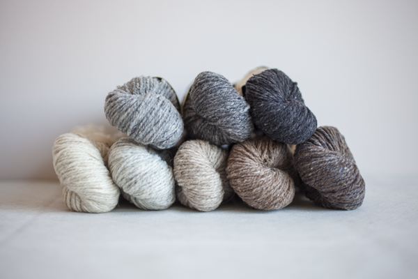 Colors (clockwise from top left): Sweatshirt, Soot, Cast Iron, Truffle Hunt, Nest, Woodsmoke, Snowbound, Fossil