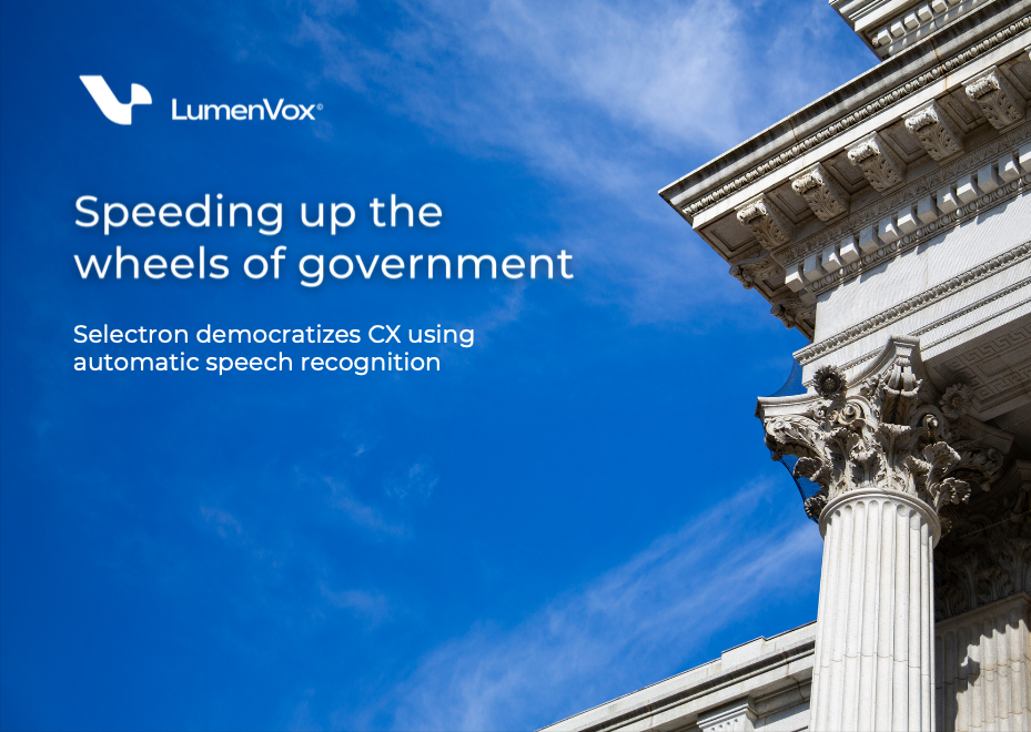 Selectron Speeding up the wheels of government — Kevin Hoffman