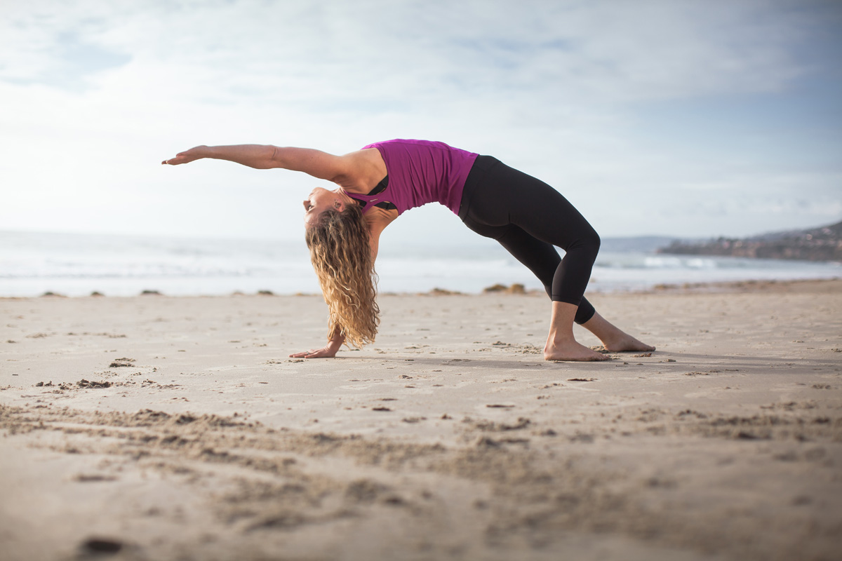 Camatkarasana · Wild thing/Flipped dog