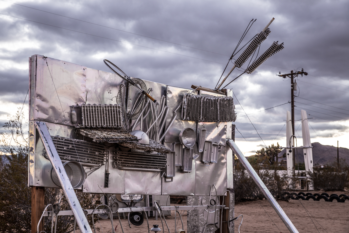 Noah Purifoy Outdoor Museum, for LACMA, 2013