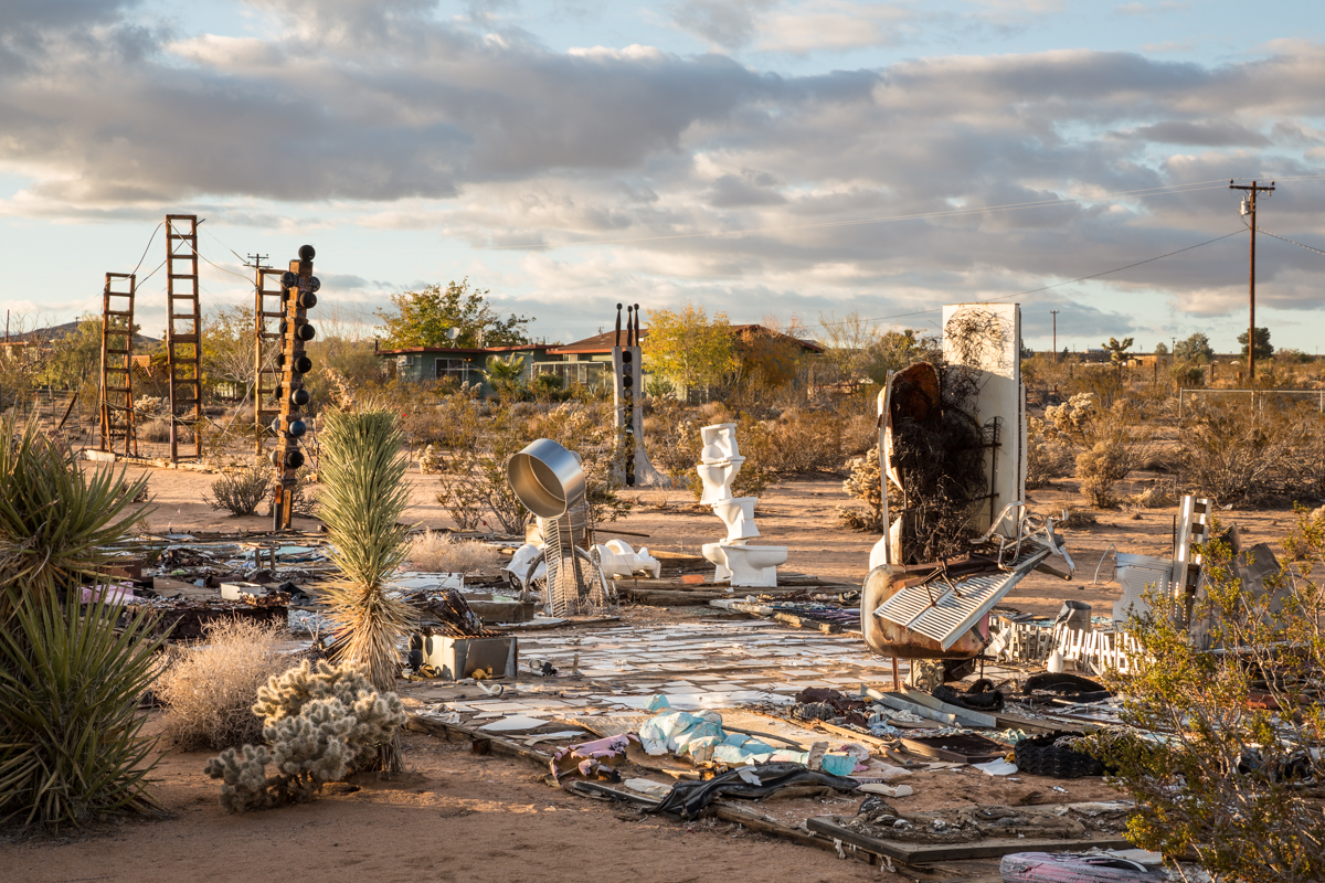 Noah Purifoy Outdoor Museum, for LACMA, 2013