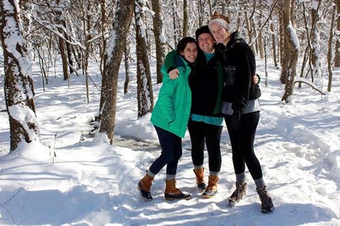 This year we got 8 inches of snow and had a couple snow days!