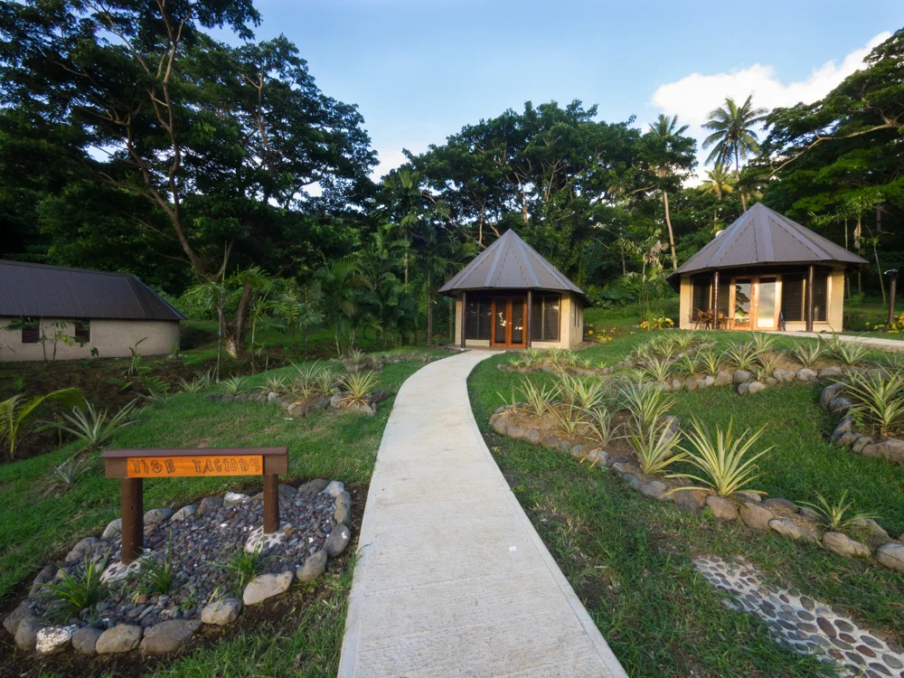 Fish Factory and gardens