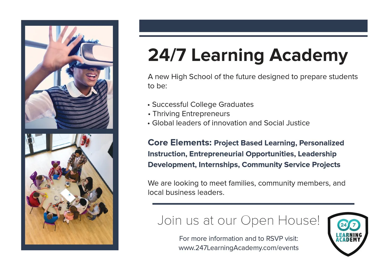   24/7 Learning Academy, A New Private High School in Orlando Florida  