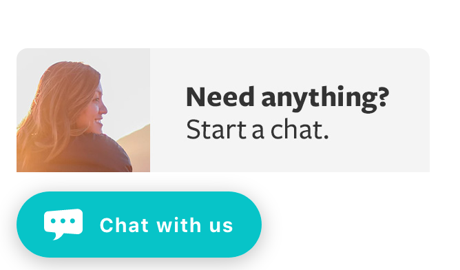 Click the chat icon below to get support.