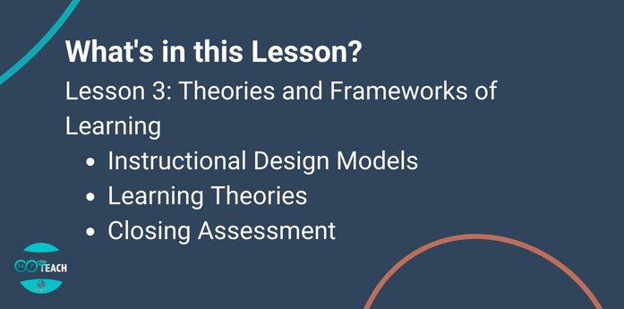 Lesson 3: Theories and Frameworks of Learning — Introduction to ...