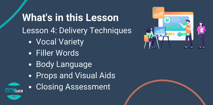Lesson 4: Delivery Techniques — Introduction to Public Speaking