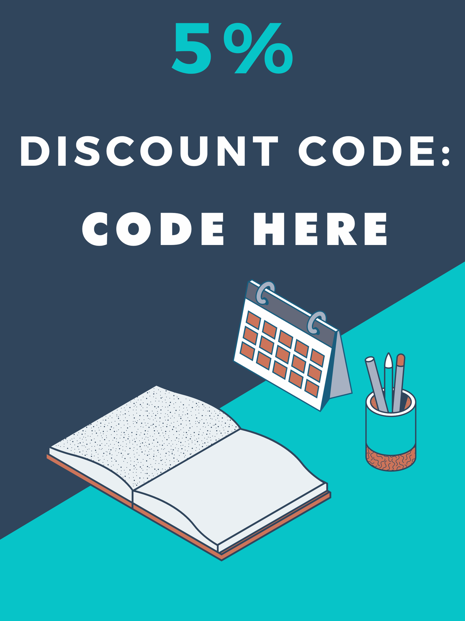   Use the discount code above to receive a 5% Discount on your Registration.   