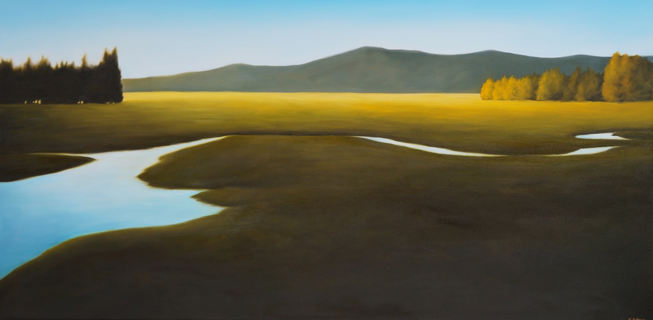 The Light of Summer oil on canvas 30" x 60"