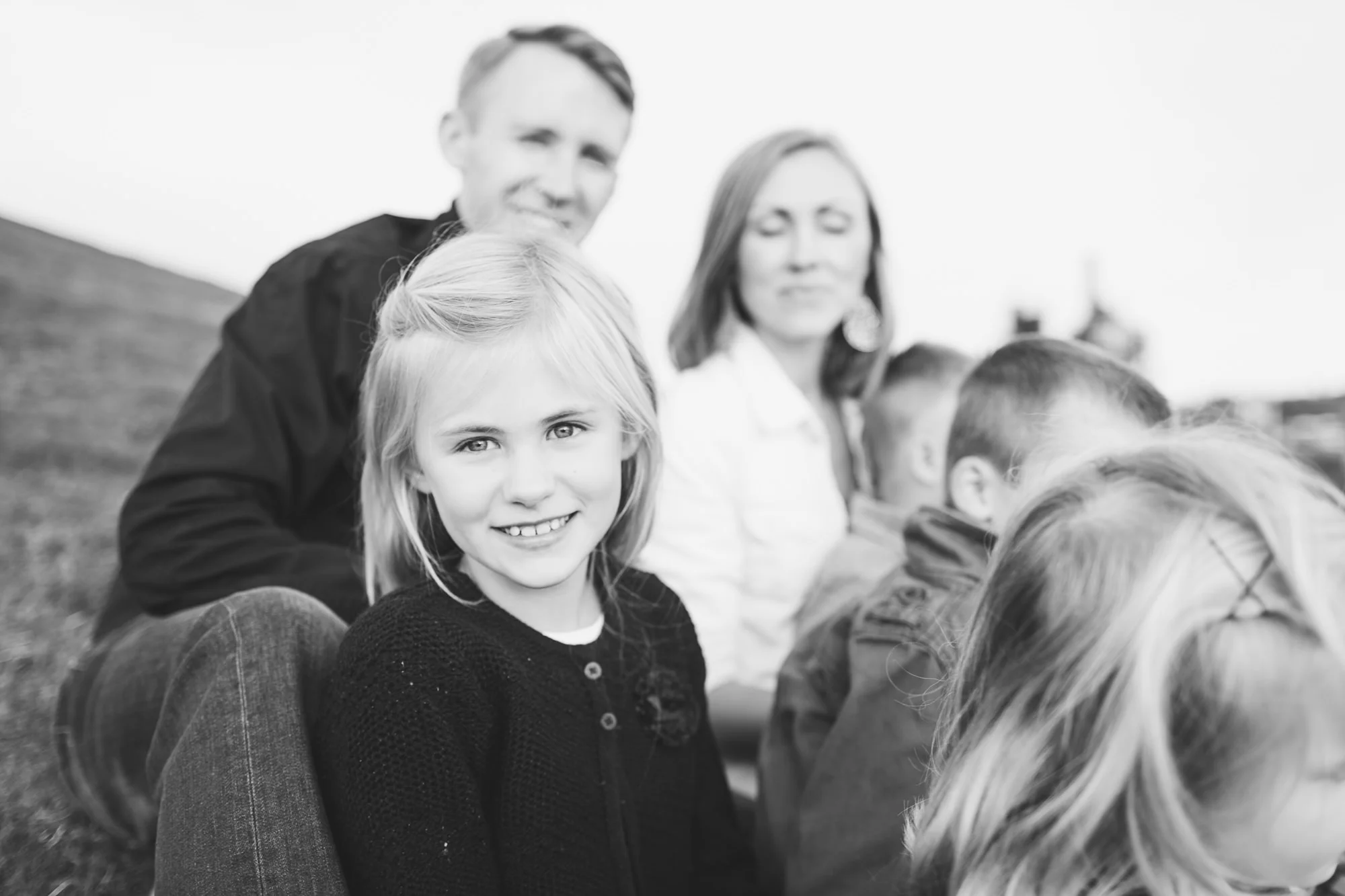 Meyer family photos at Gas Works Park. Seattle, WA.