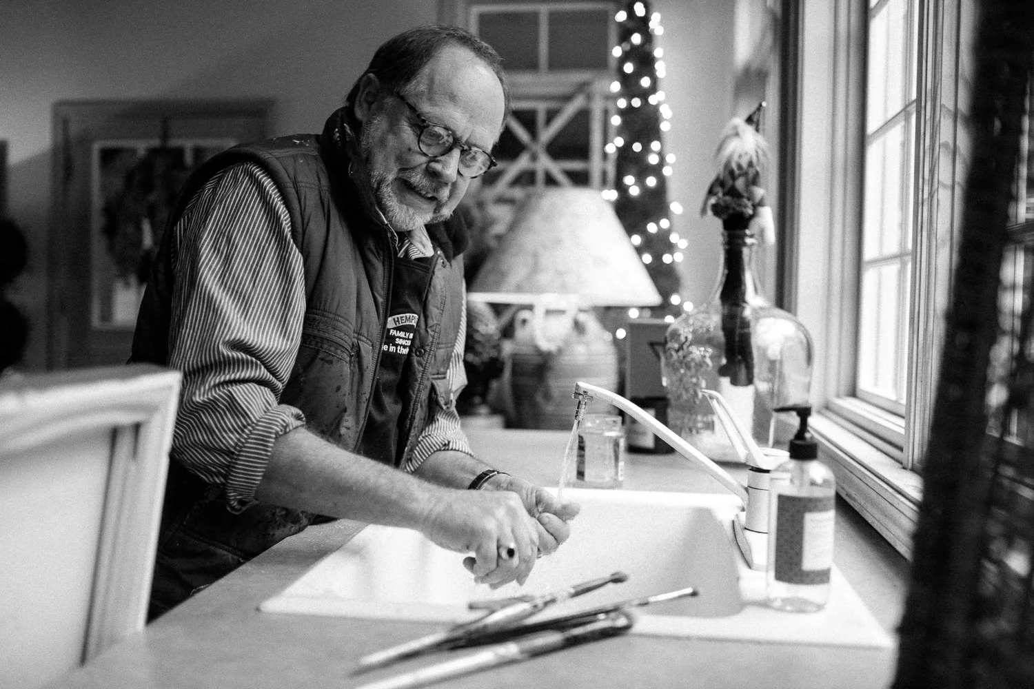 Christmas with the Baron family in Bow, WA. December 2015.