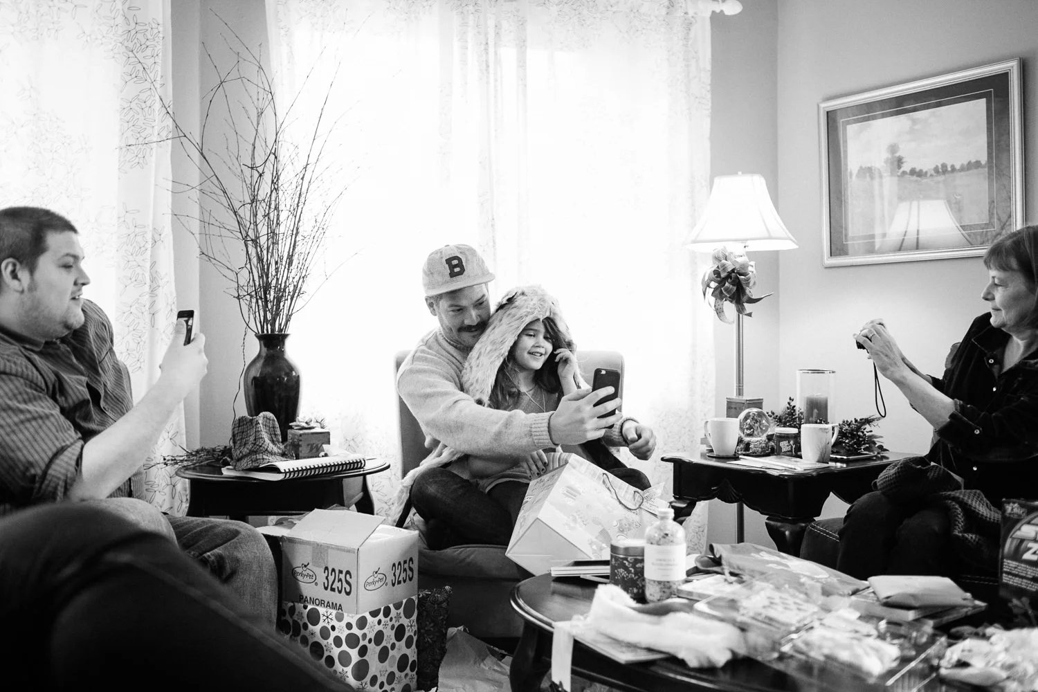 Rodriguez Christmas in Marysville, WA. December 2015.