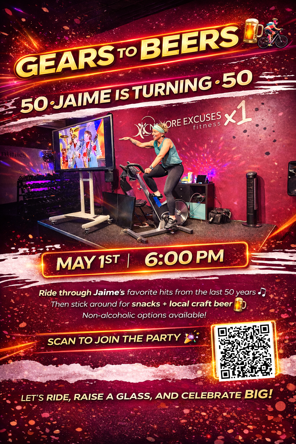 Gears to Beers - Jaime's 50th Birthday Bash 