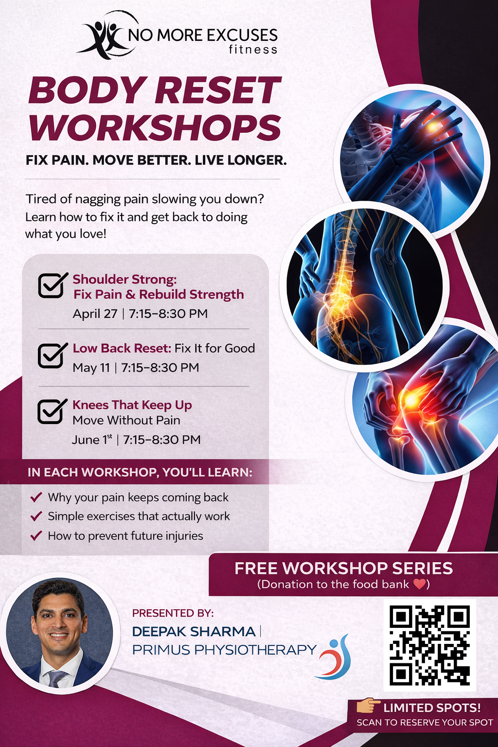 Body Reset Workshop 3-Part Series 