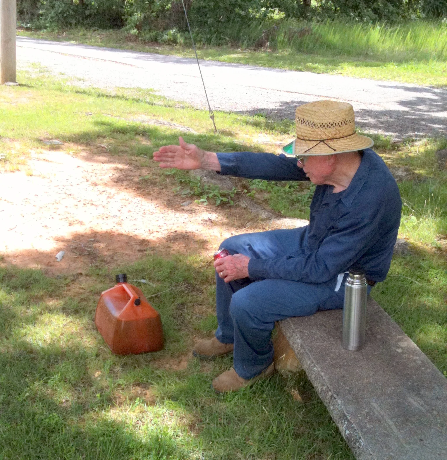 Curtis W. Gant photograph taken June 4, 2010 while working at Shady Grove