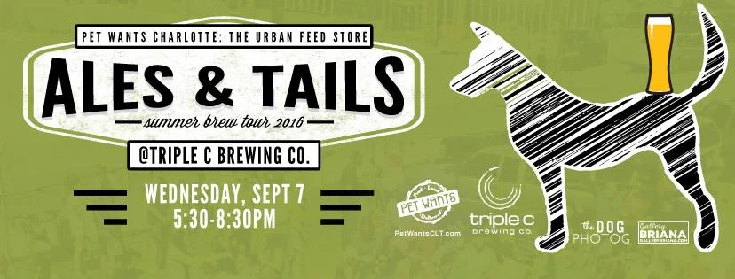 Ales & Tails Summer Brew Tour at Triple C