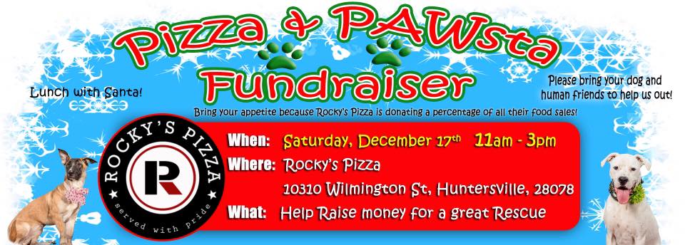 Pizza & PAWsta Fundrasier