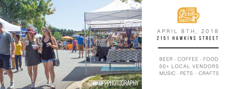 April Front Porch Sundays Kick-Off Market