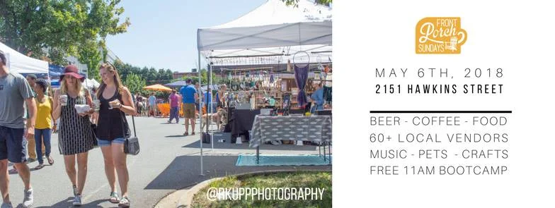 May Front Porch Sundays Market