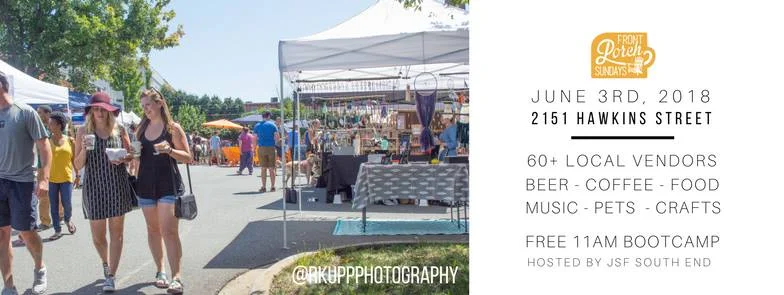 June Front Porch Sundays Market