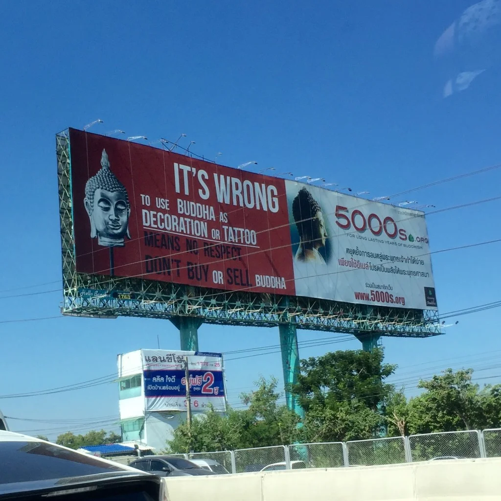 The Buddha Tattoo and Other Sacred Images: Sacrilege?