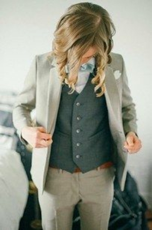 16 Dapper Brides Who Said No To A Dress. From vests to suits, you are sure to find the perfect attire for your wedding. 
