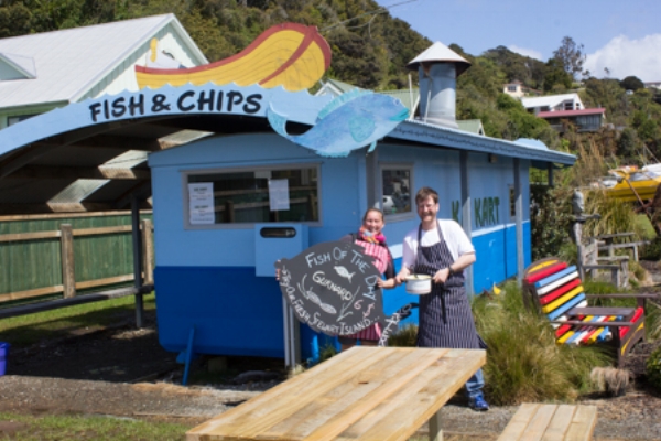 Copy of The Infamous Kai Kart, Stewart Island, New Zealand.