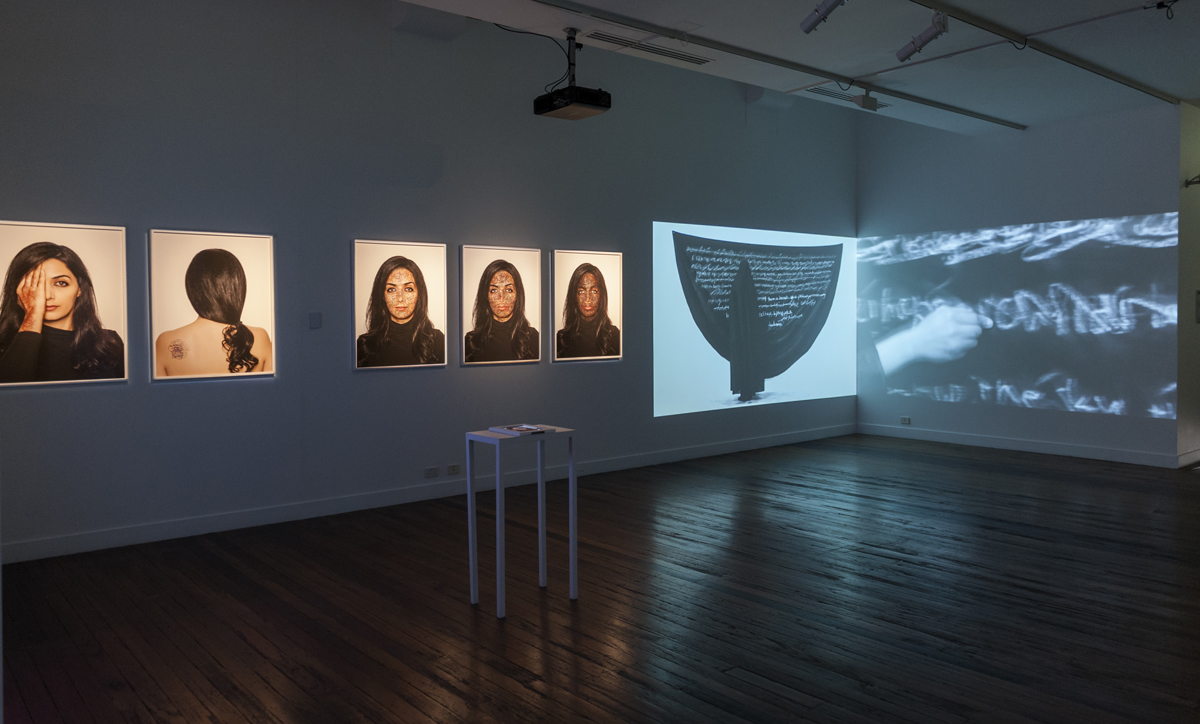 Sixth Sense (installation view) - National Art School , Sydney. 19 August - 15 October, 2016.