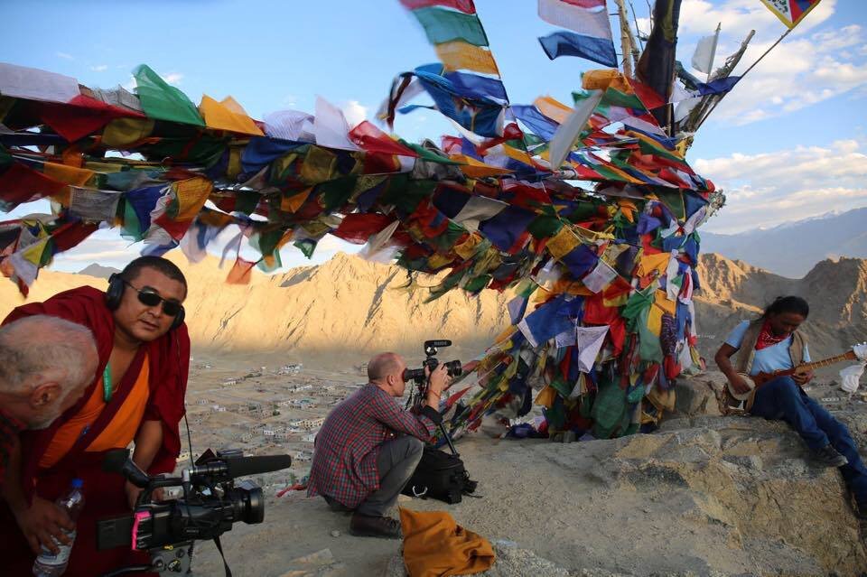Filming a Clip with tenzin Choegyal in Ladakh.jpg