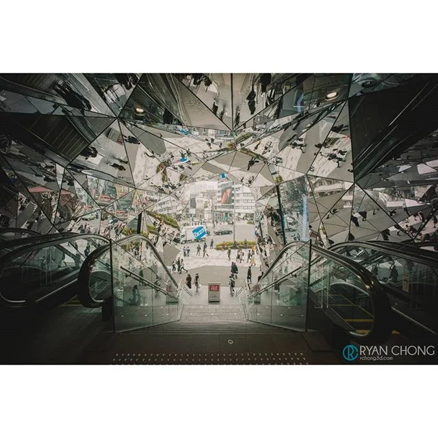 Tokyu Plaza Omotesando Harajuku. My trip to Japan was mostly photography based. This location caught my eye when I saw it in a photo a few months before my trip so when I got to Harajuku, I completely ignored the crowded Takeshita street and made my 