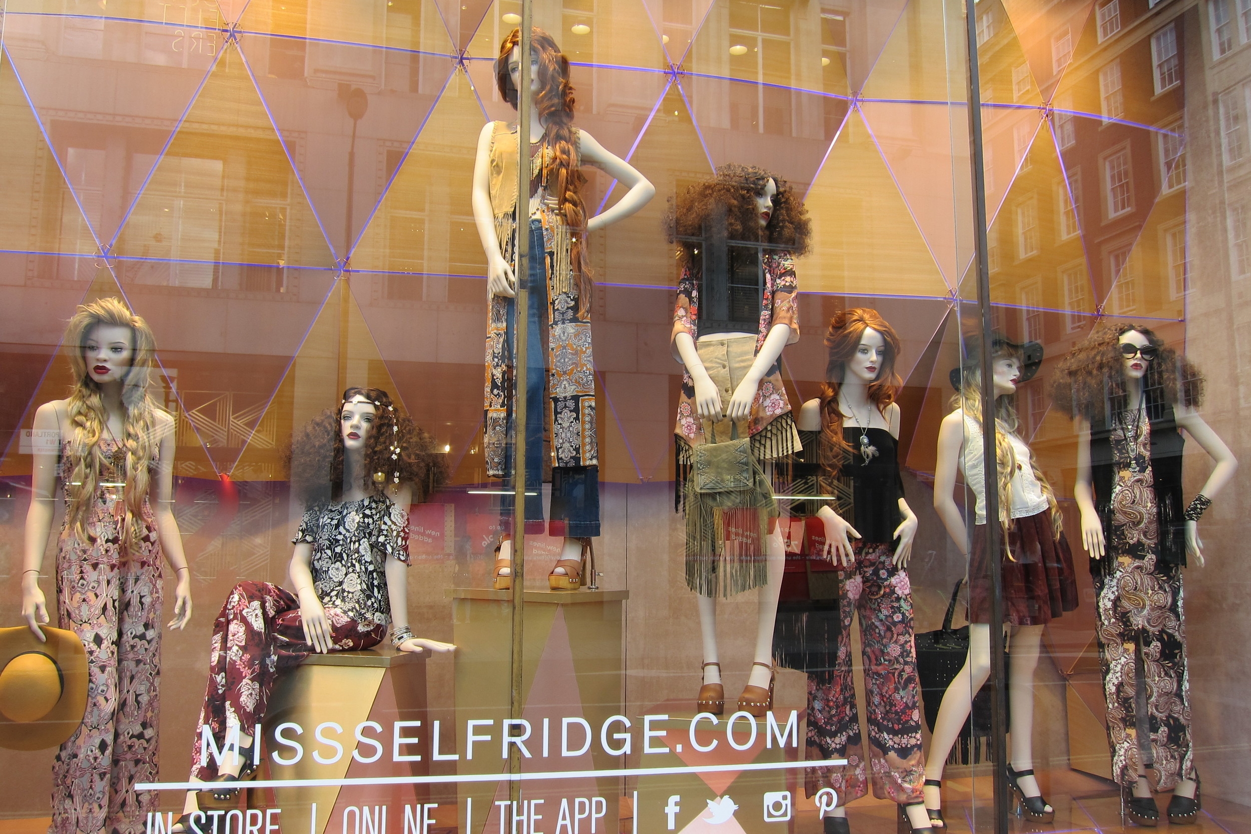 Miss Selfridge Oxford Street, Summer 2015