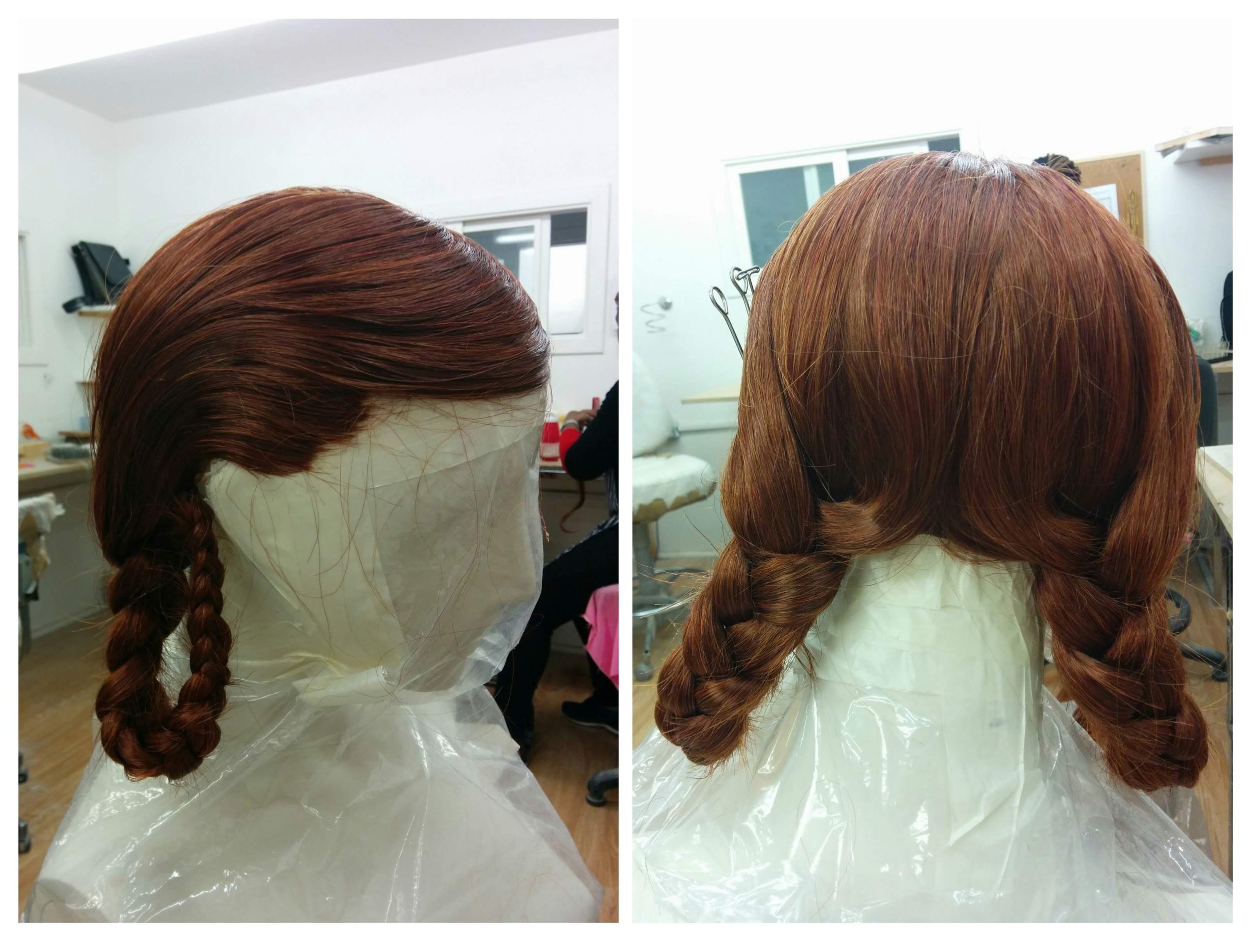 Hard Cap Braided wig for TopShop