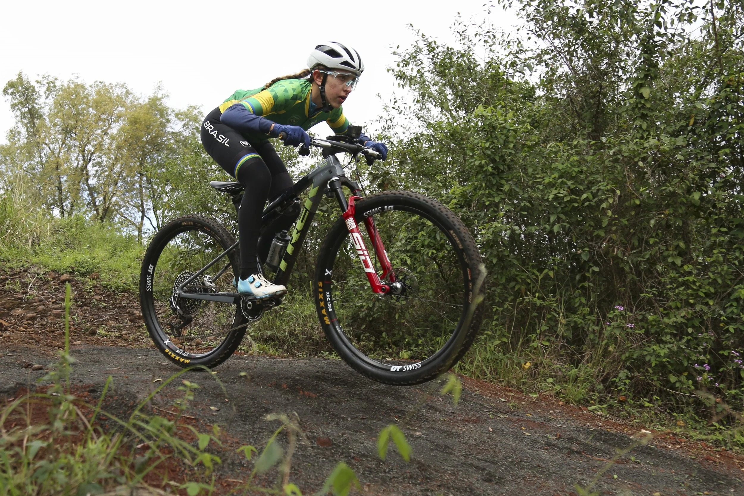  Mountain Bike, a atleta Giuliana Morgen.  