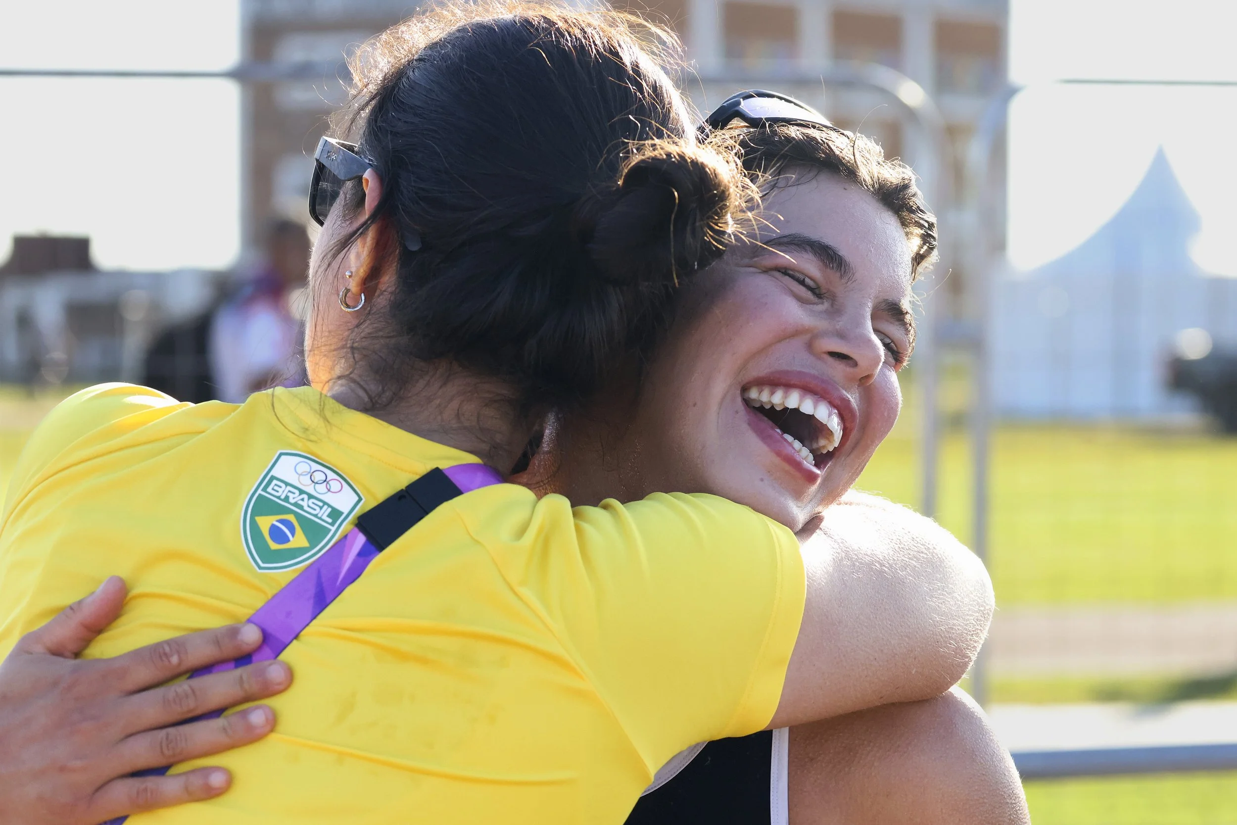  Triatlo, Julia Visgueiro Pereira, medalha de bronze. 