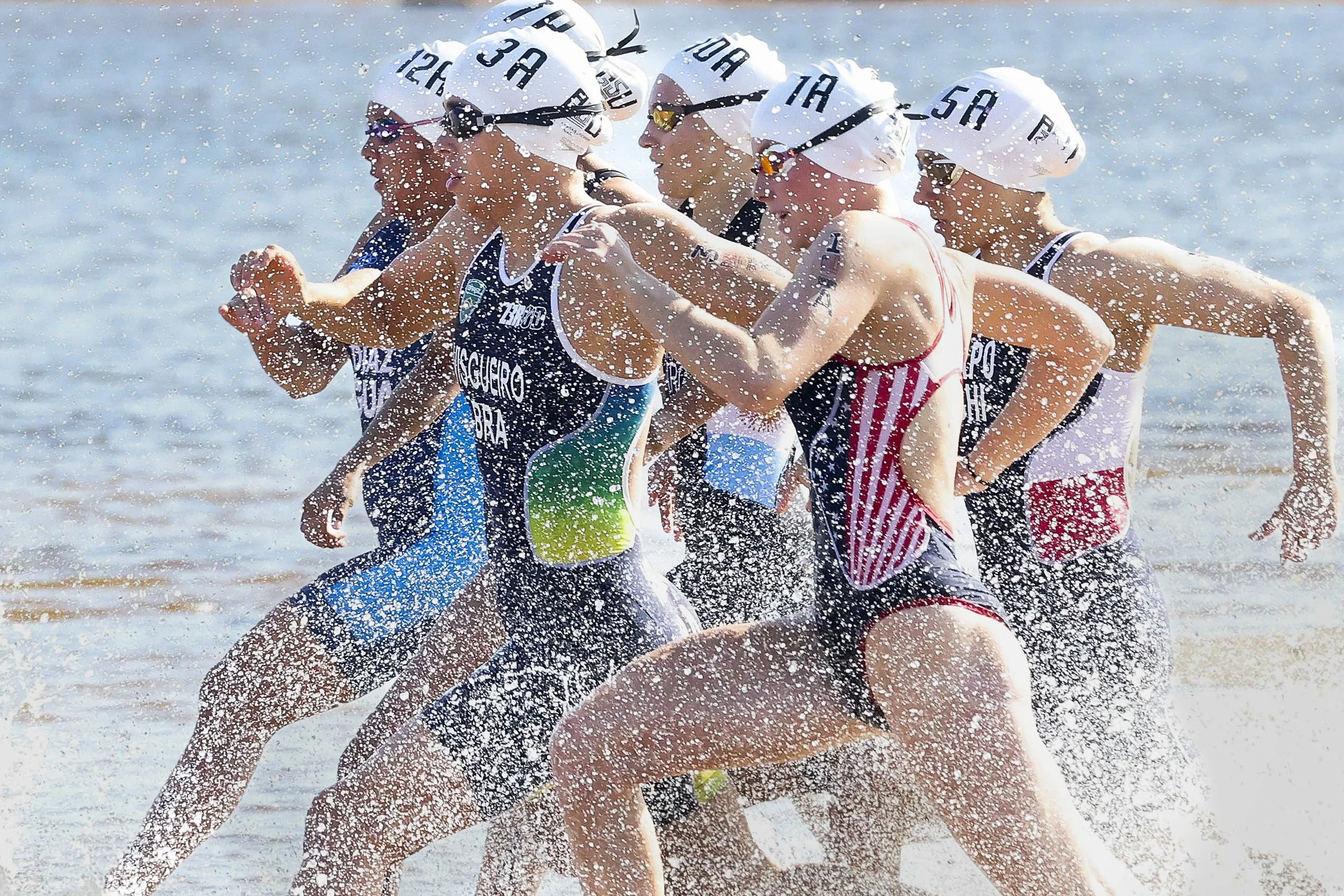  Triatlo, a atleta Julia Visgueiro. 