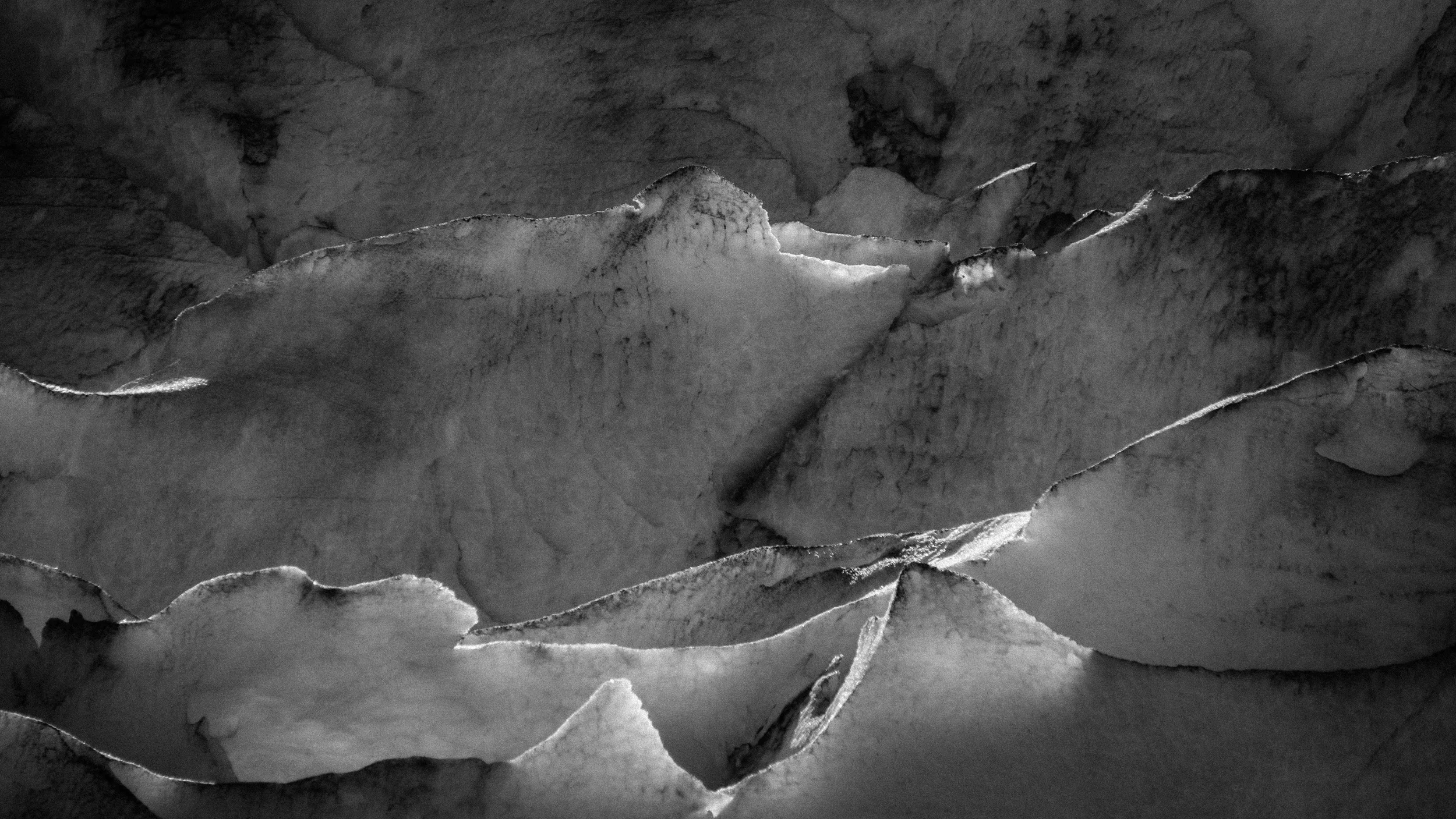 Walker Glacier, detail