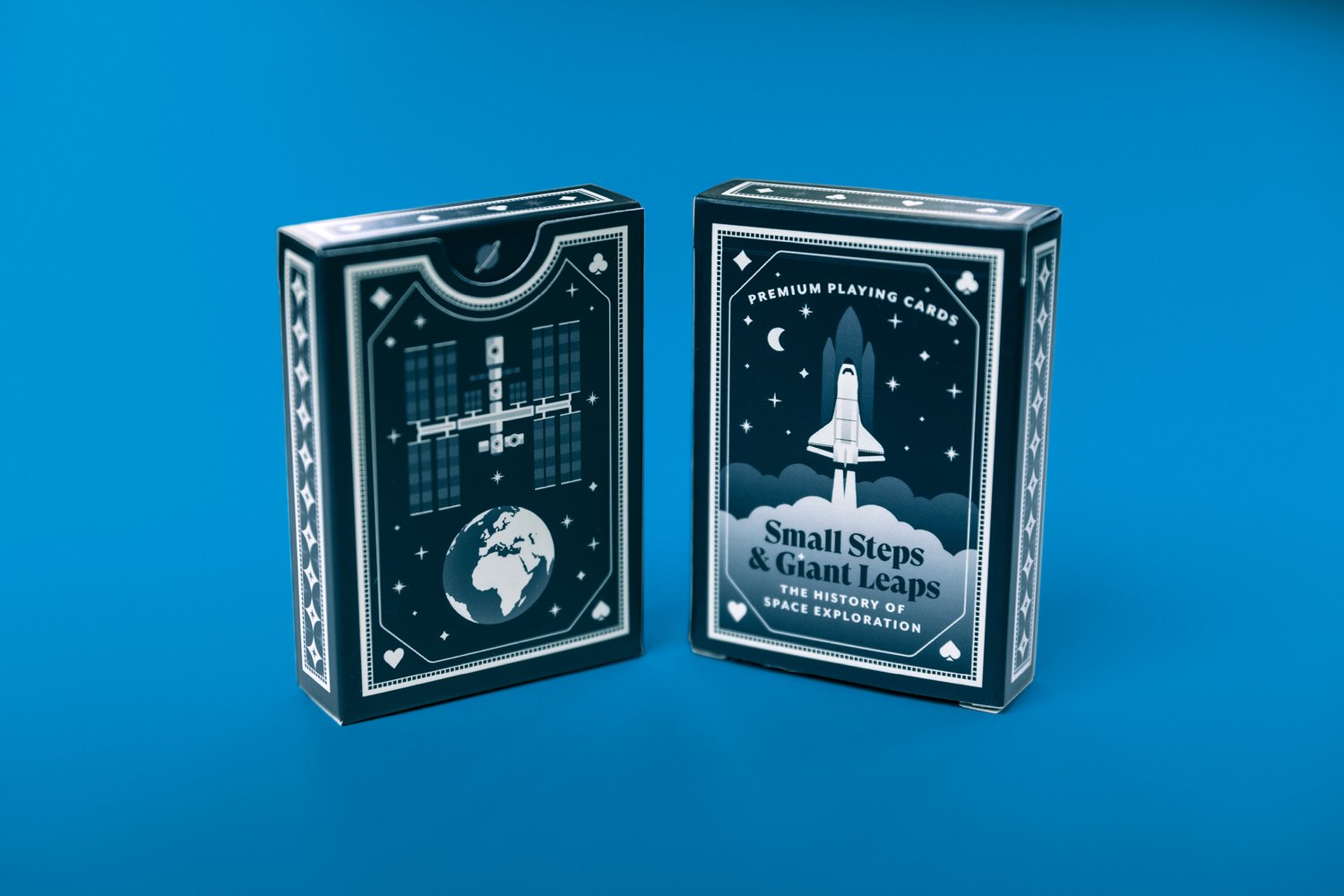 Small Steps and Giant Leaps Playing Cards — James Round - Designer