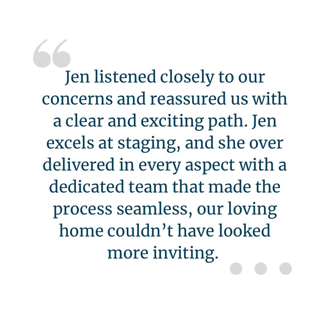 Testimonial Tuesday! see what the sellers of 7 Glencairn had to say about working with us!