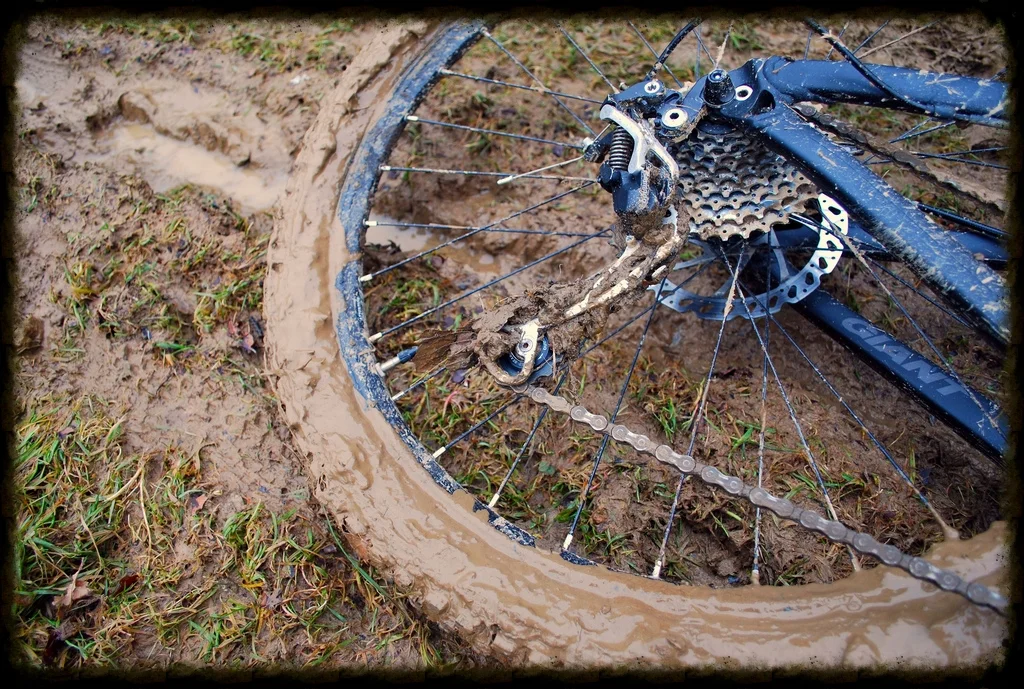  That's gonna leave a mark... on the trail... for a while.