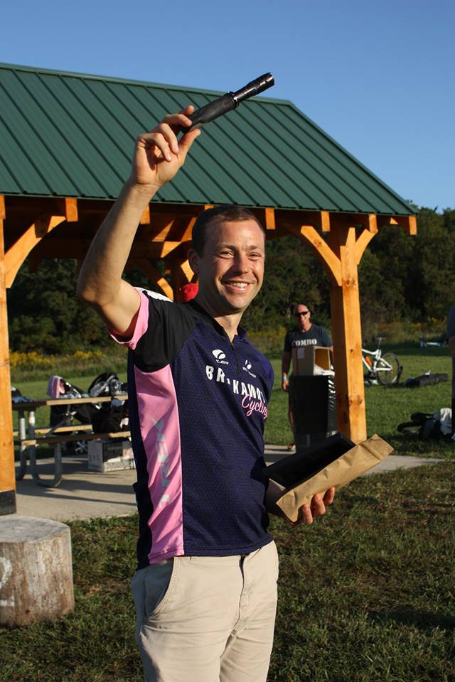 Broken bar didn't stop James!
