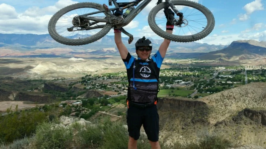 On top of the world.