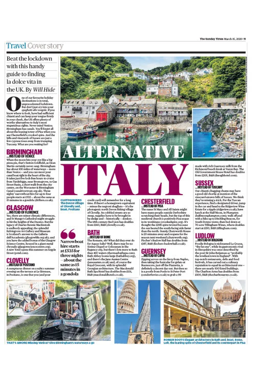 Alternative Italy: La dolce vita in the UK