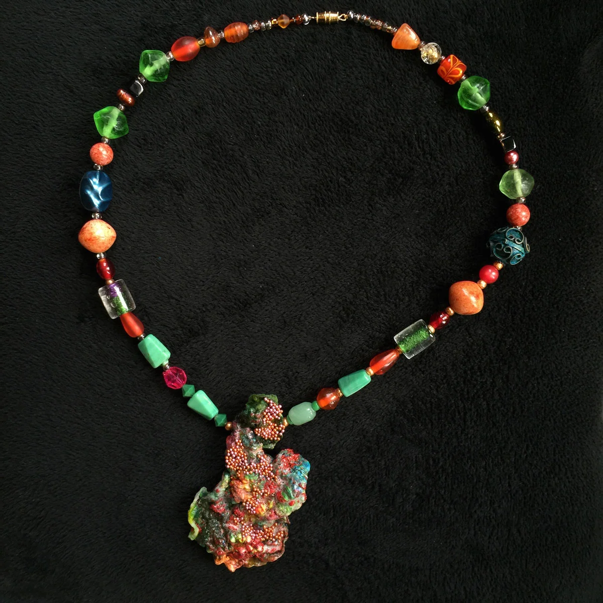 Sculptural Tyvek Pendant - 36