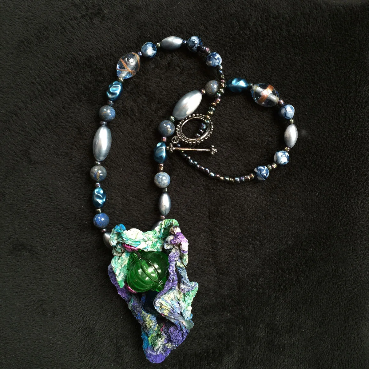 Sculptural Tyvek Pendant - 28