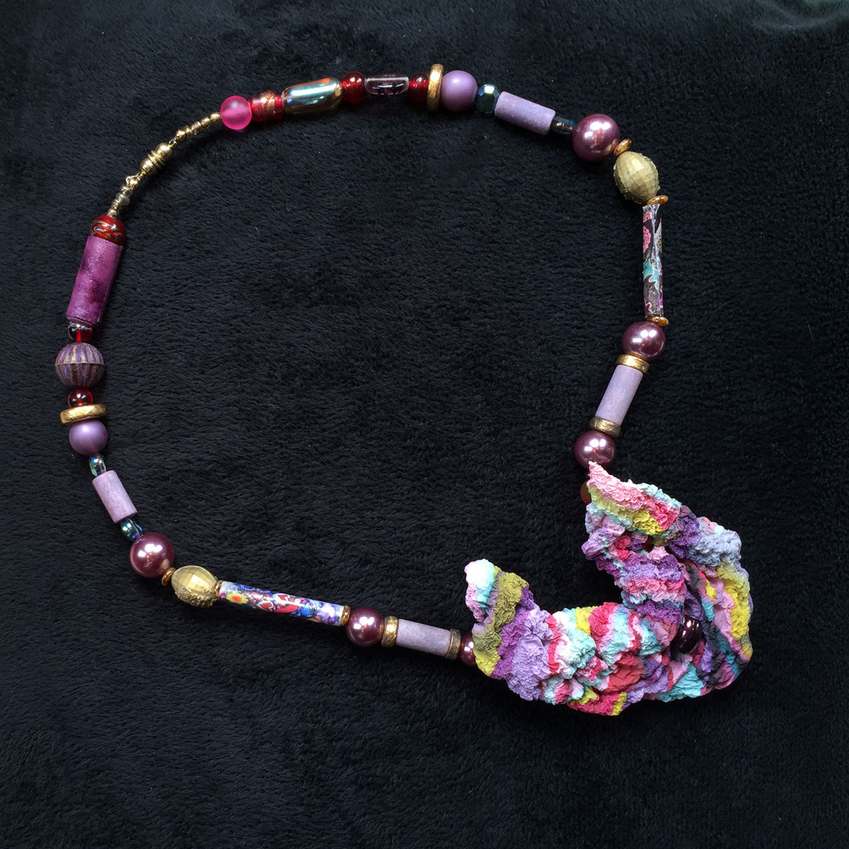 Sculptural Tyvek Pendant - 20