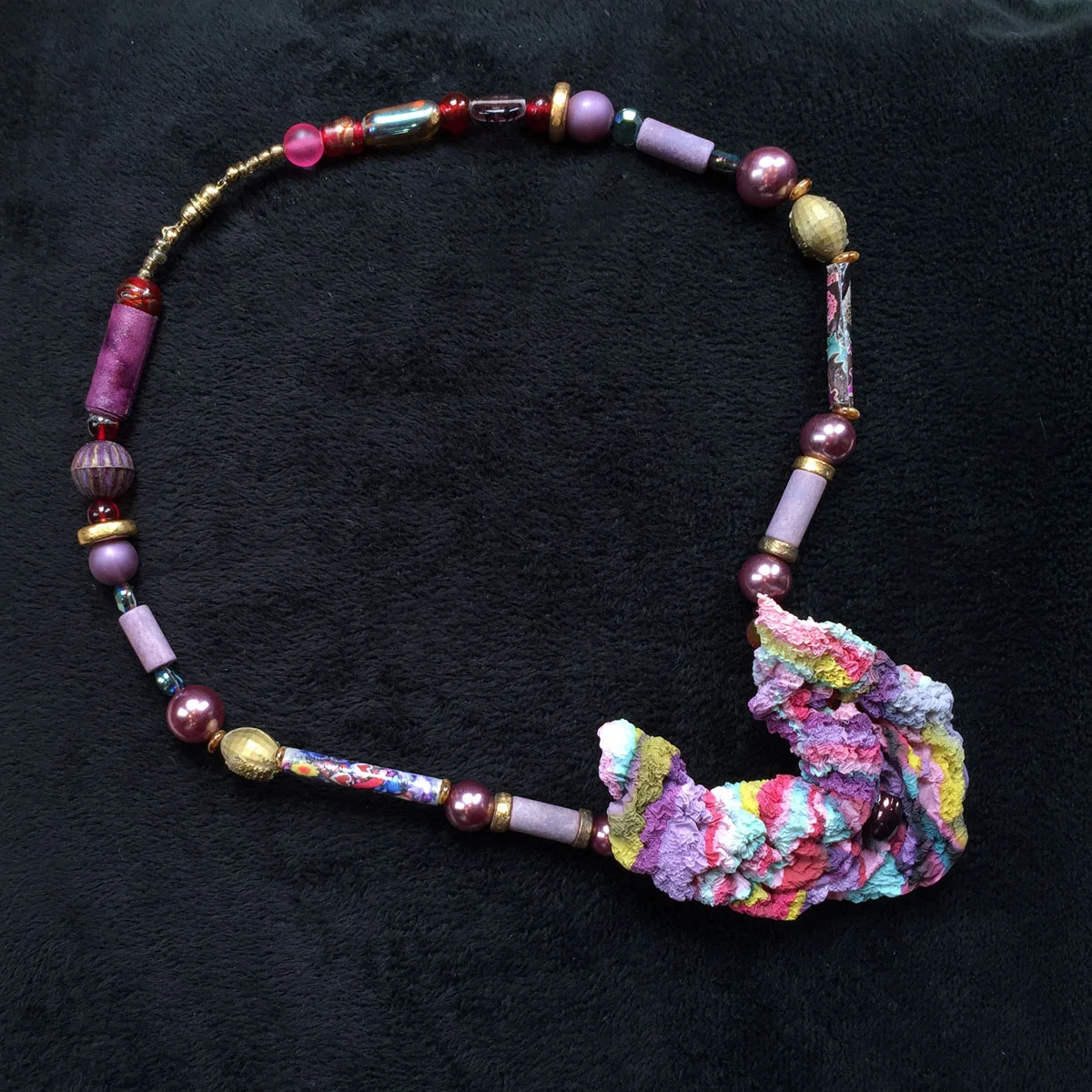 Sculptural Tyvek Pendant - 20