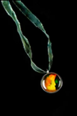 Alcohol Ink Pendant - 2